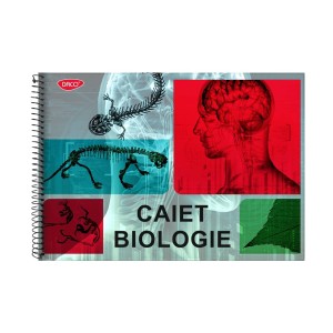 Rechizite Școlare - Caiet biologie a4 24 spira daco ct303 20 buc