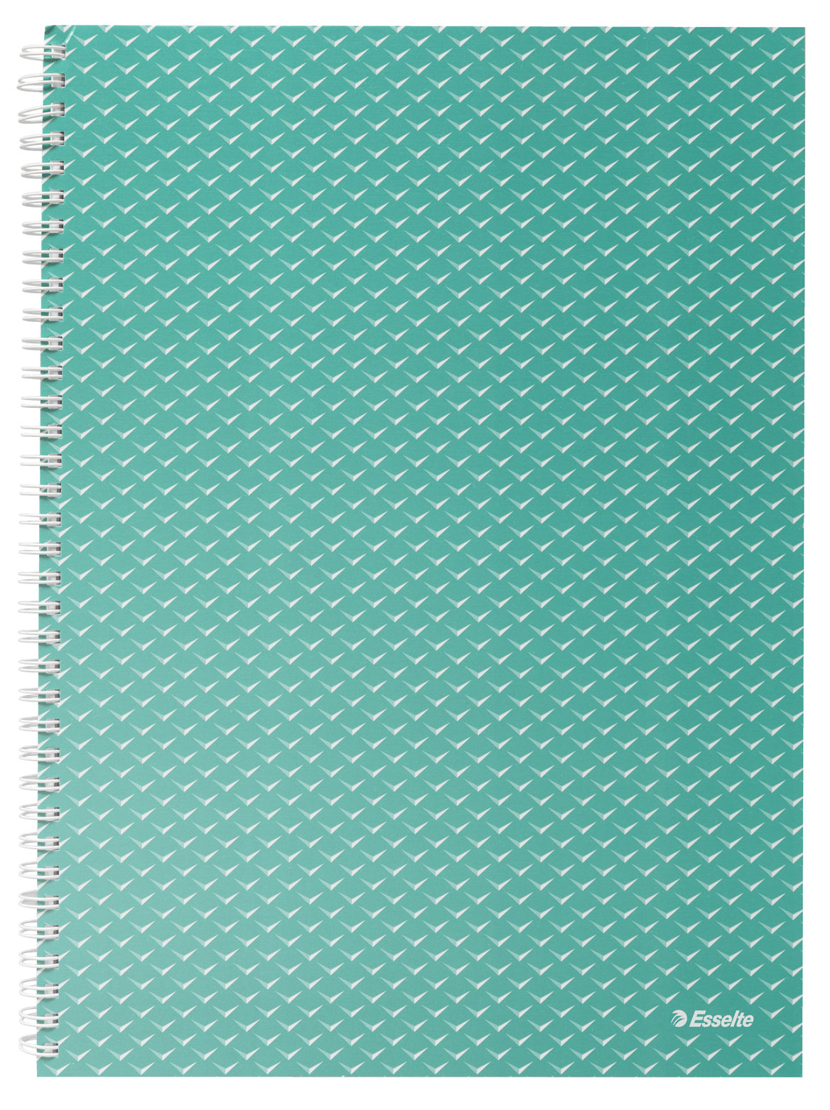Caiet birou spira a4 80 file aritmetica verde coperta carton colour'breeze esselte