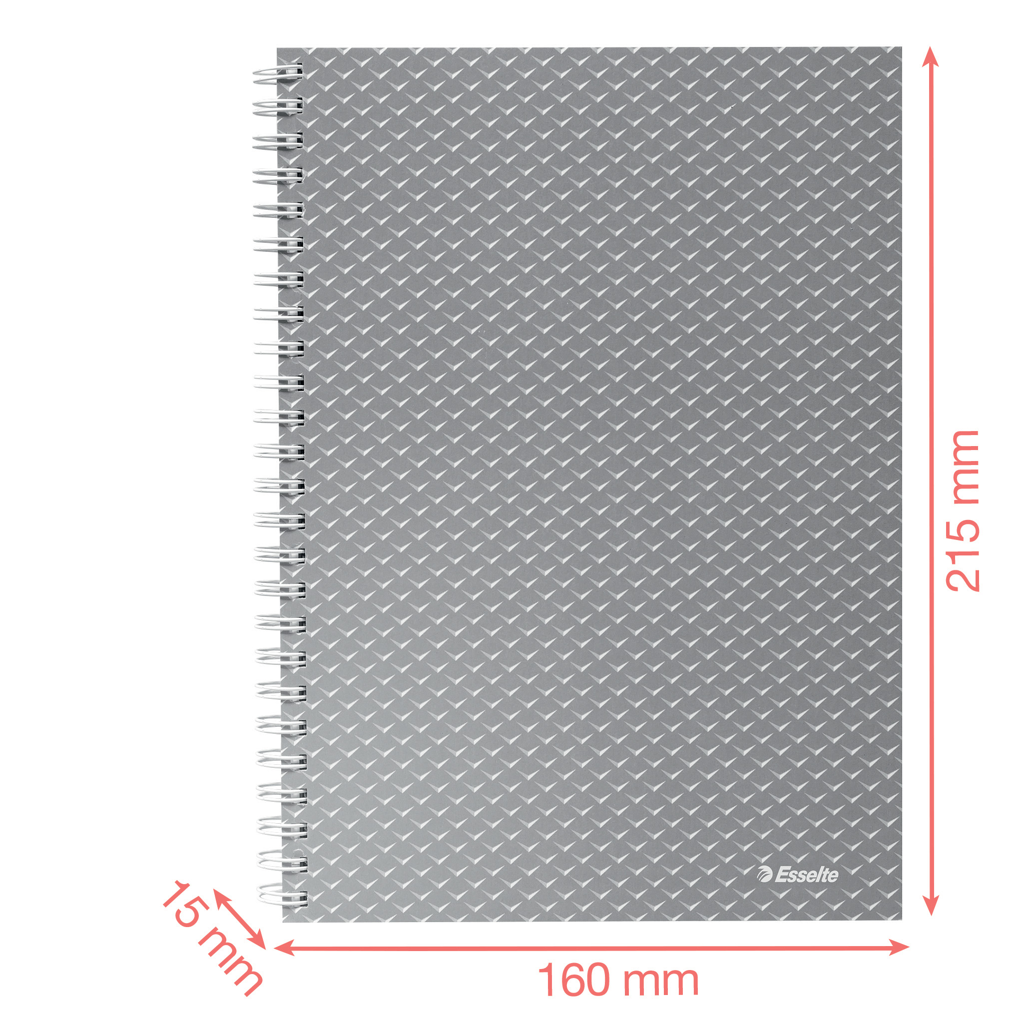 Caiet birou spira a5 80 file dictando albastru coperta carton colour'breeze esselte [3]