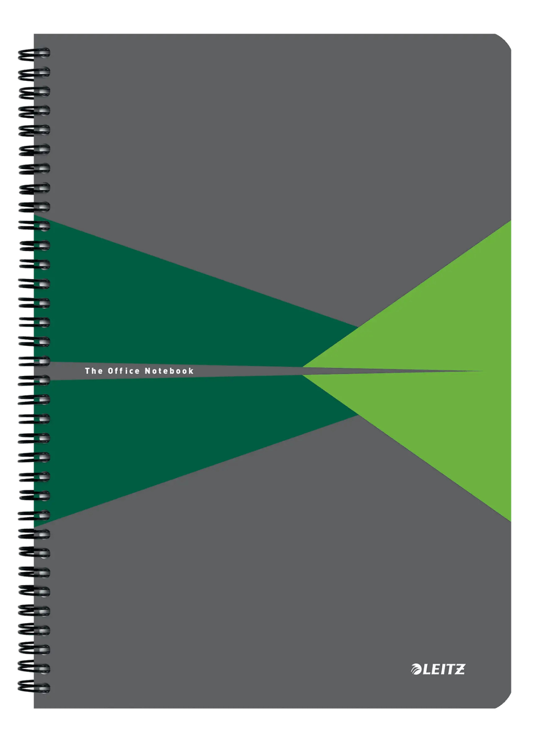 Caiet birou spira a5 aritmetica verde office leitz