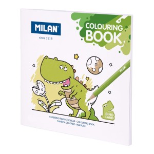 Rechizite Școlare - Caiet de colorat dino land milan 54218gc03