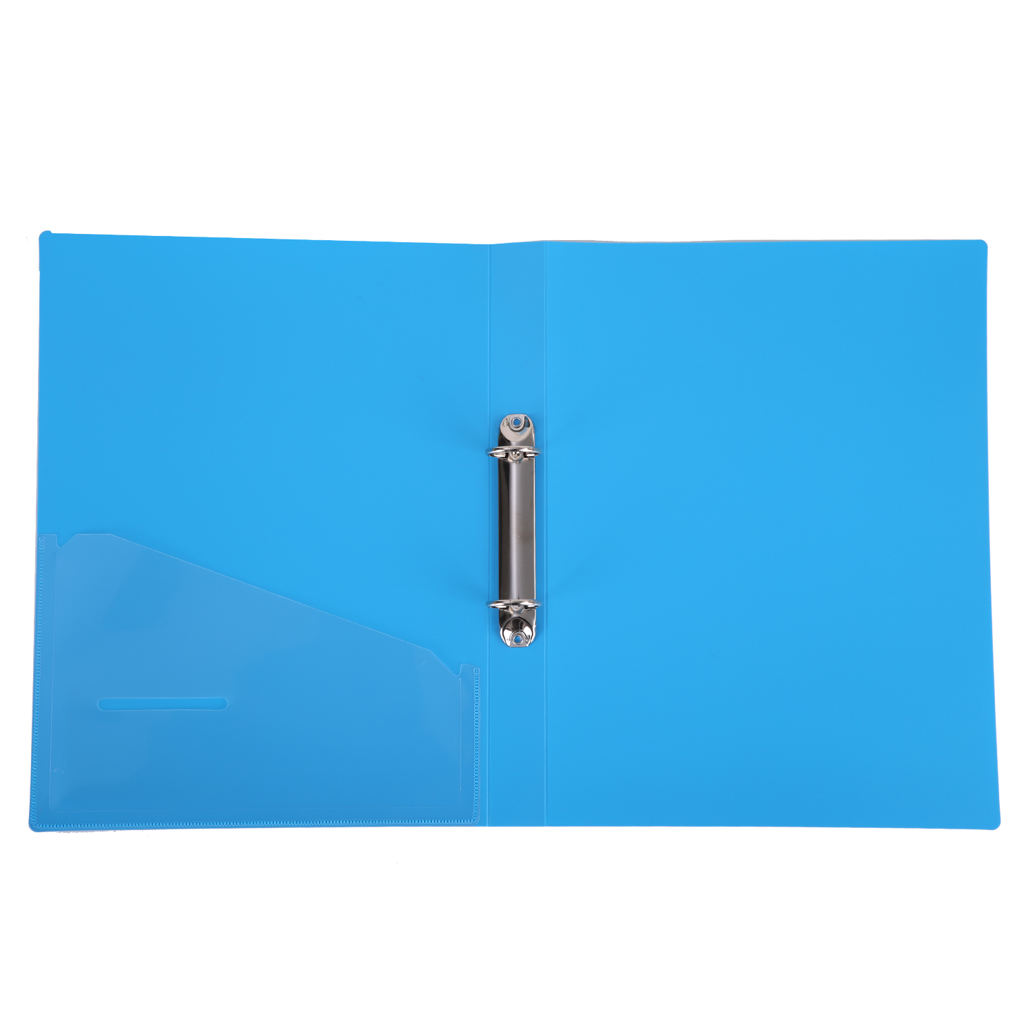 Caiet mecanic a4 2 inele 25/30 mm coperta flexibila cu buzunar culori neon deli [3]