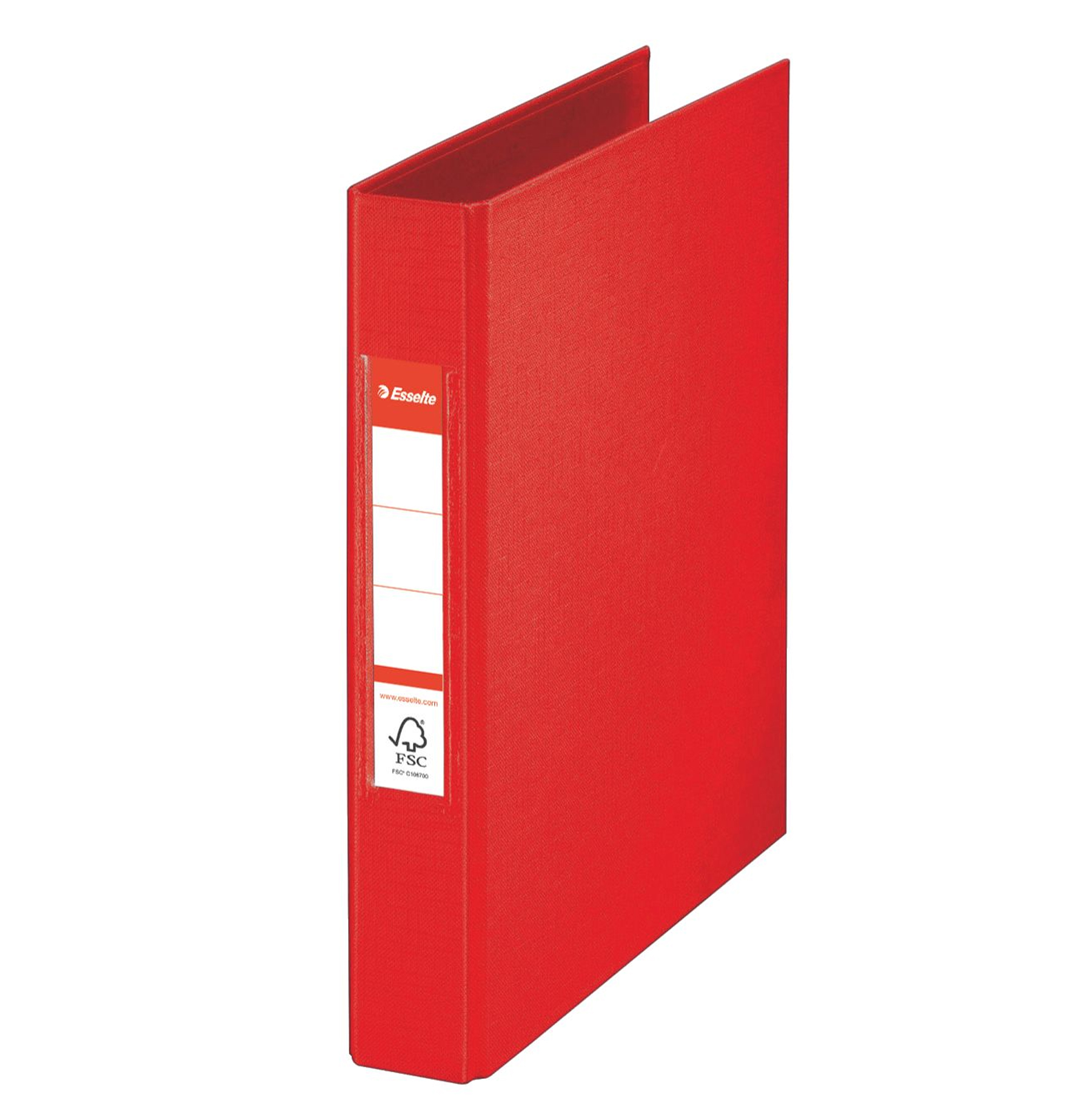 Caiete mecanice - Caiet mecanic a5 2 inele 25mm/42mm rosu standard esselte
