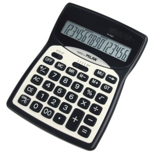 Birotică și Papetărie - Calculator 16 dg milan 016 (din care timbru verde 0,15 ron)