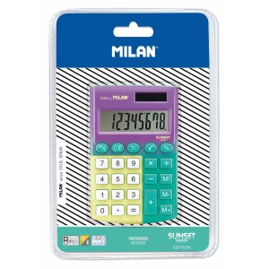 Birotică și Papetărie - Calculator 8 dg milan sunset galben (din care timbru verde 0,1 ron)