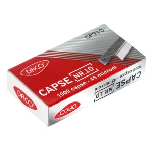 Birotică și Papetărie - Capse nr. 10 daco cp910 10 buc