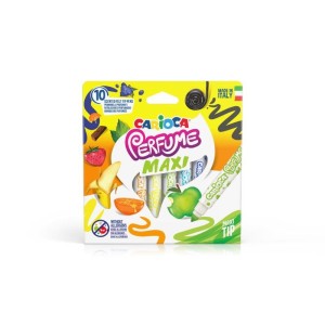 Rechizite Școlare - Carioca 10 culori parfumate maxi 42989