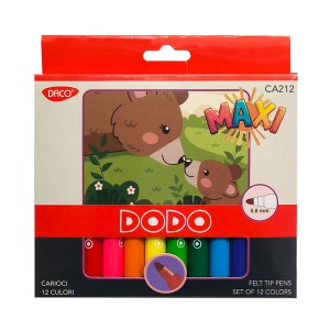 Rechizite Școlare - Carioca 12c maxi dodo daco ca212