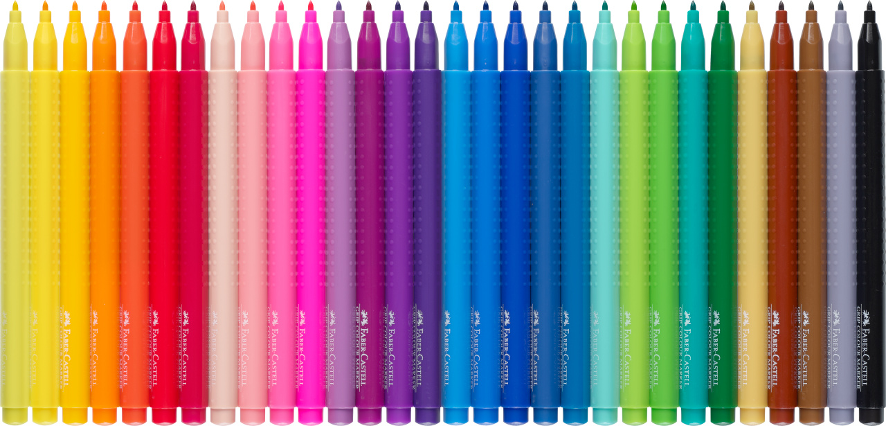 Carioca 30 culori grip faber-castell [1]