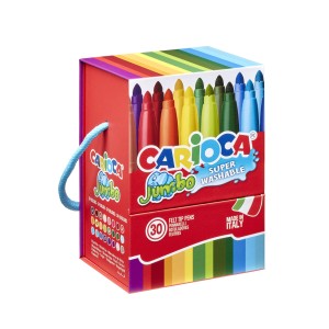 Rechizite Școlare - Carioca 30 culori jumbo 41259