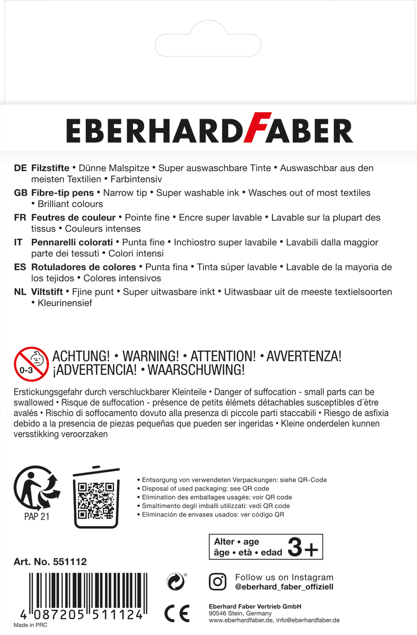 Carioci 12 culori animale eberhard faber [3]