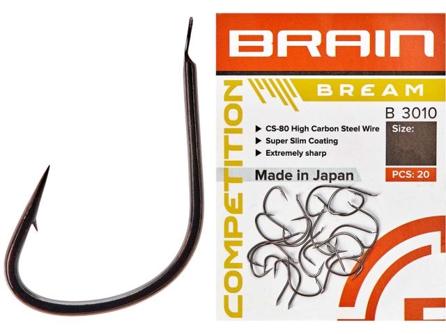 Carlige Brain Bream B3010 Hooks #4 [1]