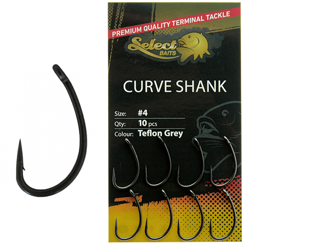 Carlige Select Baits Curve Shank Hooks #6 [7]