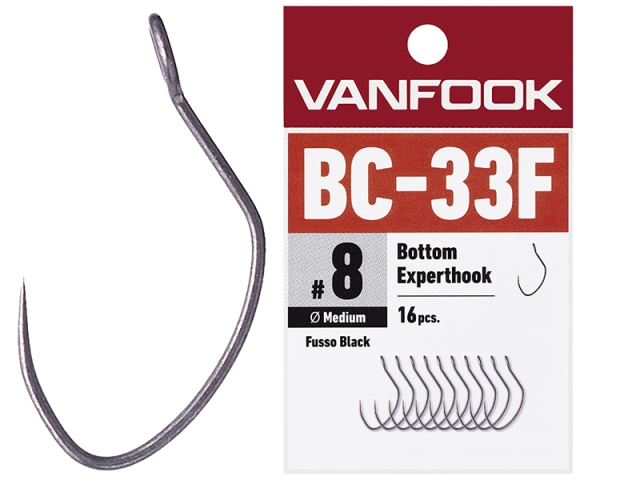 Carlige Vanfook BC-33F Bottom Experthook Medium Wire #6 - 16pcs [5]