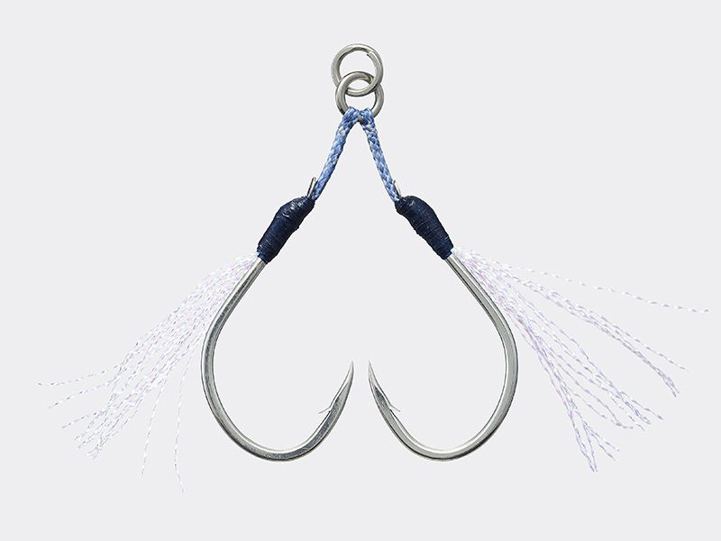 Carlige Vanfook JGR-45 Jigen Glitter Assist Short Hooks #3/0 [5]