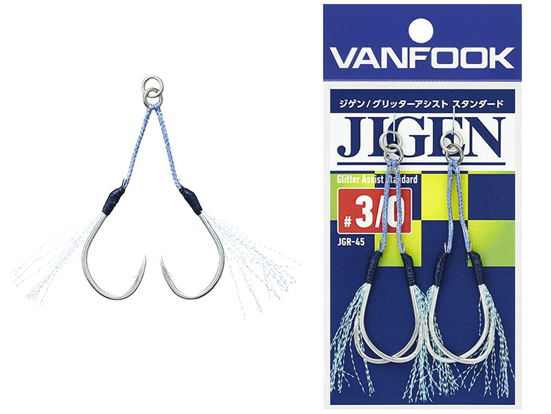 Carlige Vanfook JGR-45 Jigen Glitter Assist Standard Hooks #2/0 [0]