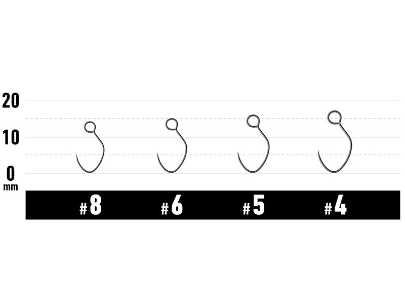 Carlige Vanfook ME-31B Minnow Experthook Medium Wire Barbless #8 [4]