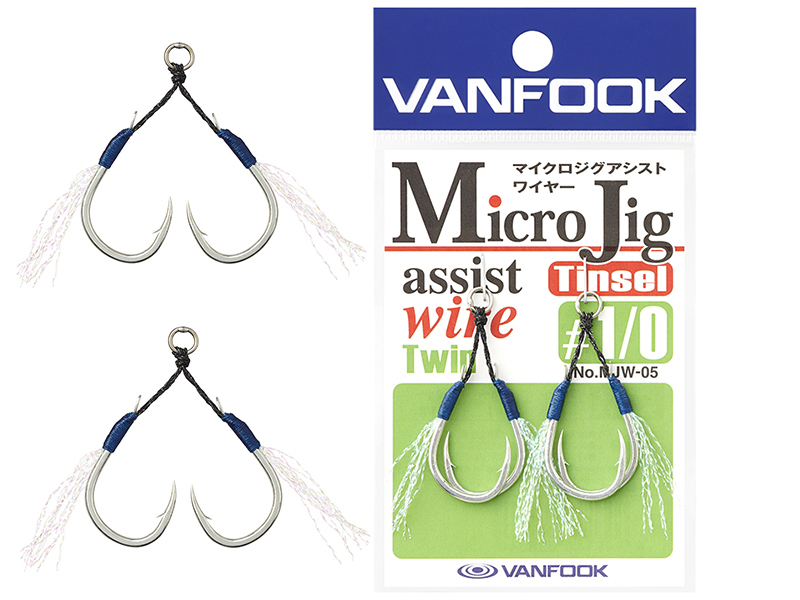 Carlige Vanfook MJW-05 Micro Jig Assist Wire Hooks #2 [1]