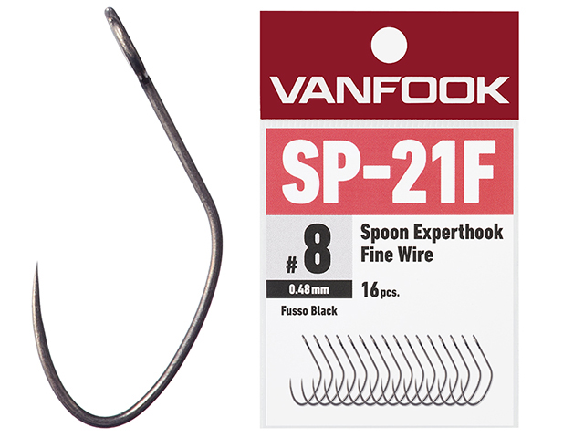 Carlige Vanfook SP-21F Spoon Experthook Fine Wire #10 - 16pcs [1]
