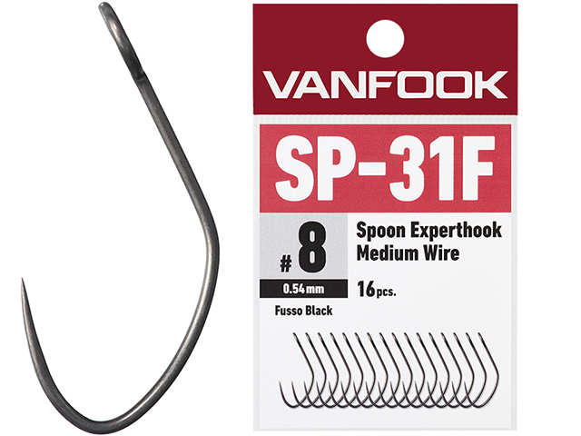 Carlige Vanfook SP-31F Spoon Experthook Medium Wire #10 - 16pcs [0]