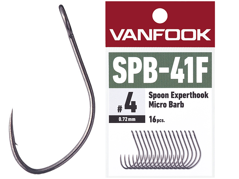 Carlige Vanfook SPB-41F Medium Heavy Micro Barb Hooks #6 [0]