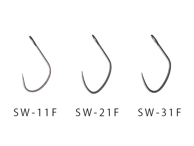 Carlige Vanfook SW-31F Spoon Experthook Wide Gape Medium Wire #6 - 16pcs [5]