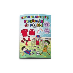 Cărți Educative, Activități - Carte colorat si activitati campionatul de fotbal 771203