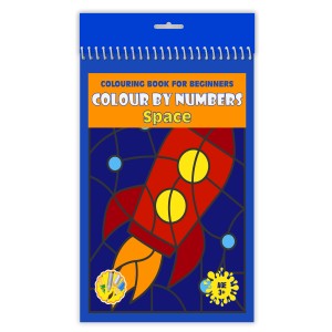 Cărți Educative, Activități - Carte colorat pe numere a4 24file in spatiu 428625