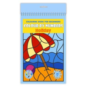 Cărți Educative, Activități - Carte colorat pe numere a4 24file vacanta 428595