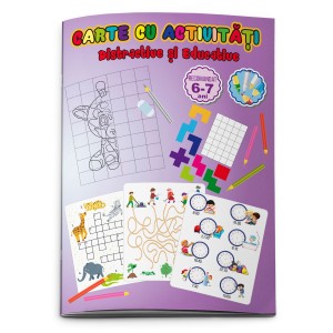 Cărți Educative, Activități - Carte cu activitati distractive si educative 6-7 ani 770688 3 buc