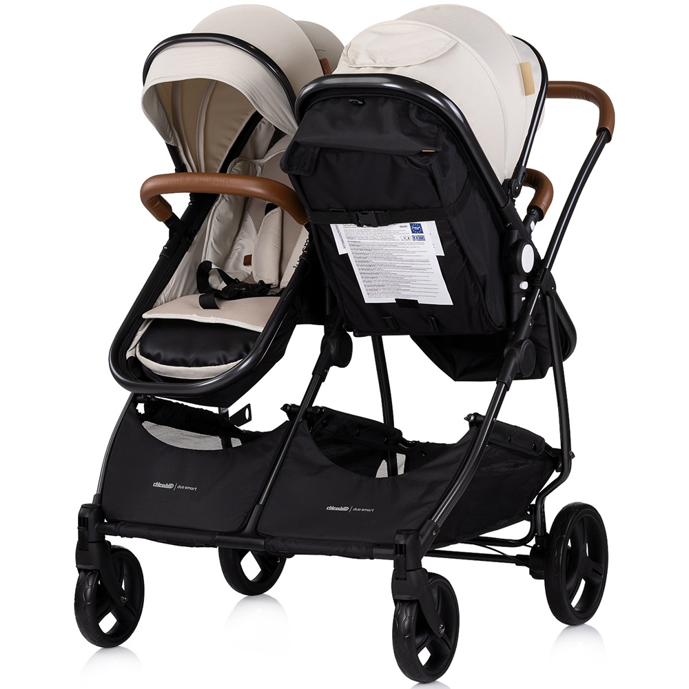 Carucior gemeni Chipolino Duo Smart 2 in 1 biscotta [3]