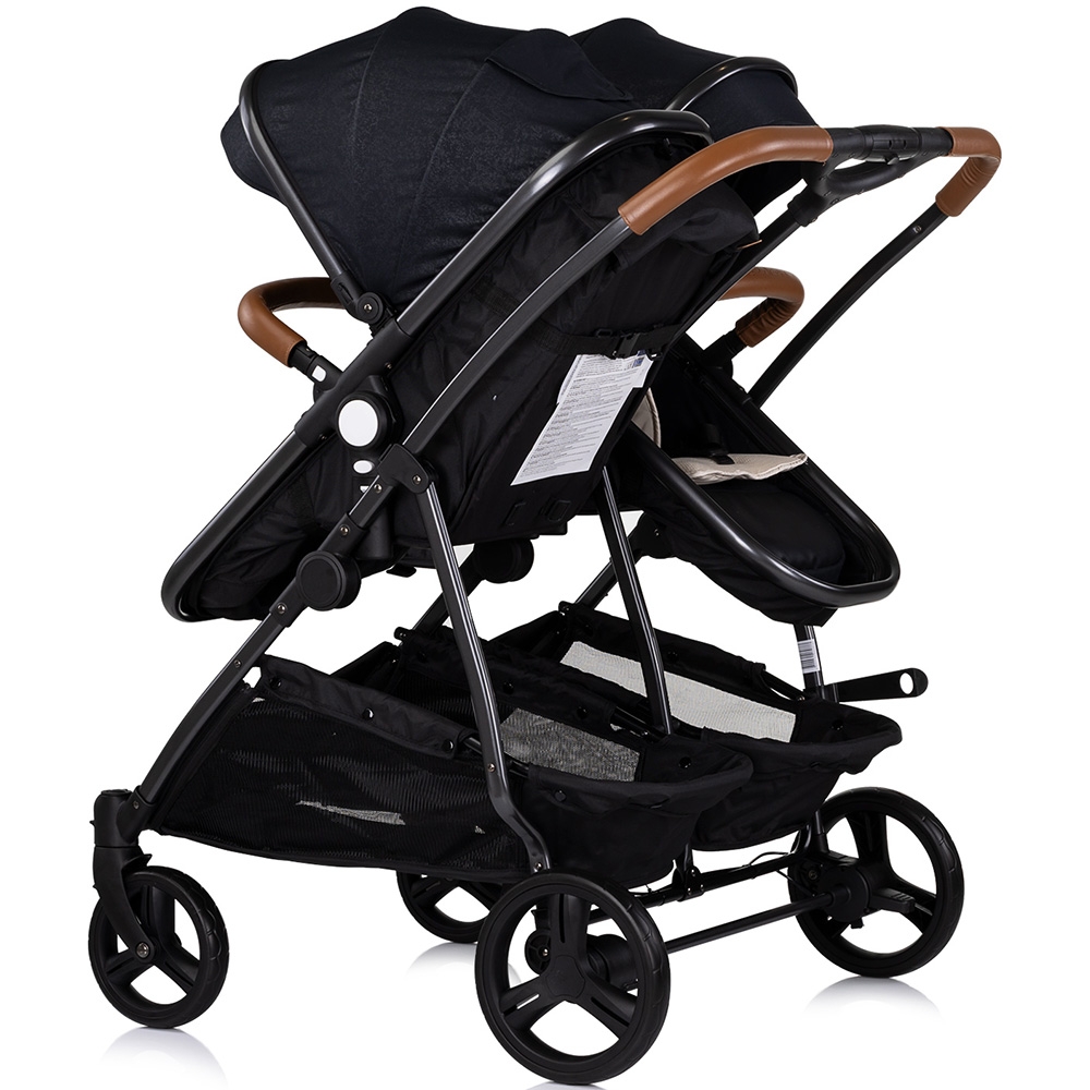 Carucior gemeni Chipolino Duo Smart 2 in 1 blackberry [2]