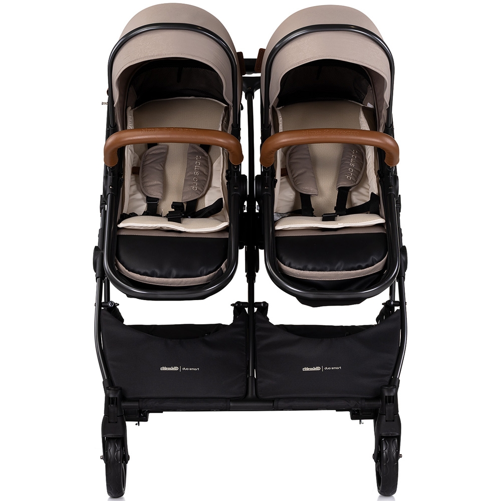 Carucior gemeni Chipolino Duo Smart 2 in 1 tiramisu [7]