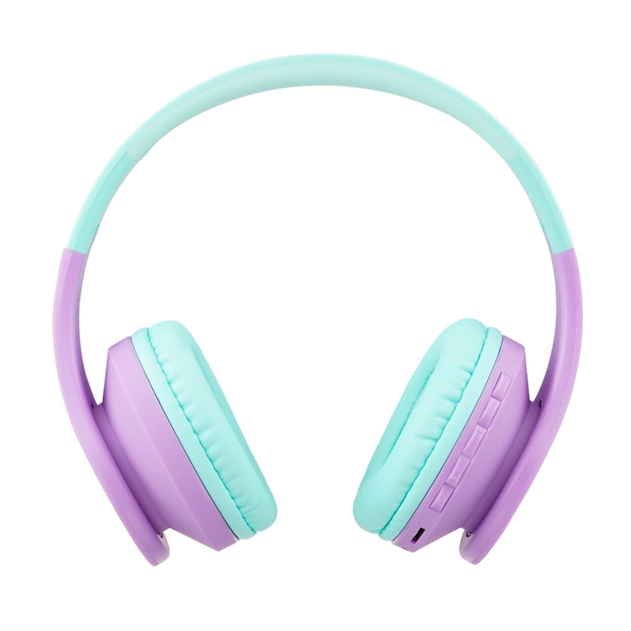 Produse copii IT - PowerLocus Casti pentru copii, Wireless, P1 Teal Purple