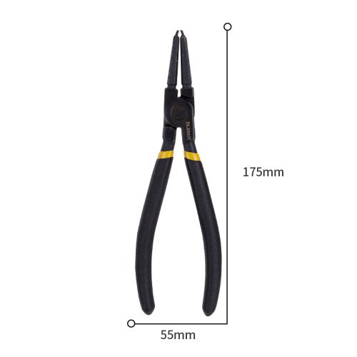 Cleste cu varf subtire pentru electrica 7 inch dl20021 negru deli [2]