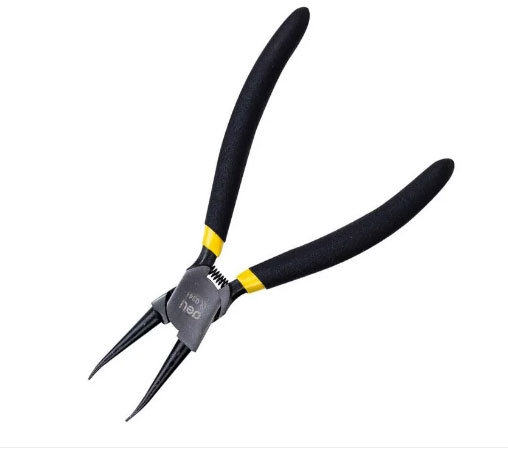 Casă, gradină și bricolaj - Cleste cu varf subtire pt precizie 7 inch negru dl0341 deli