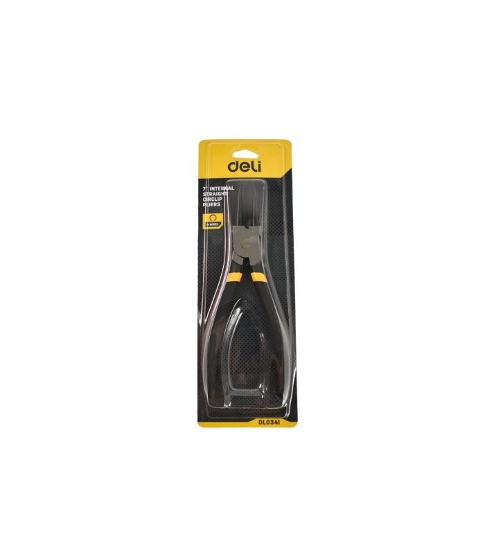 Cleste cu varf subtire pt precizie 7 inch negru dl0341 deli [1]