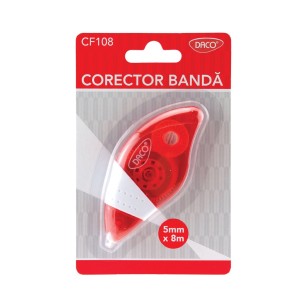Birotică și Papetărie - Corector banda  daco cf108 12 buc