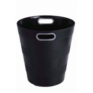 Birotică și Papetărie - Cos gunoi plastic 12.5l ark negru 1051n