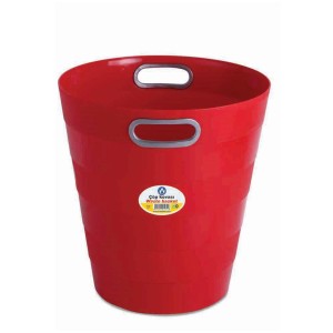 Birotică și Papetărie - Cos gunoi plastic 12.5l ark rosu 1051r