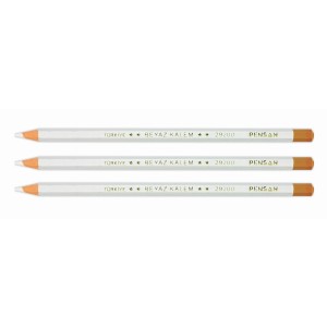 Art & Craft si Artizanat - Creion alb pentru textile fatih 12 buc