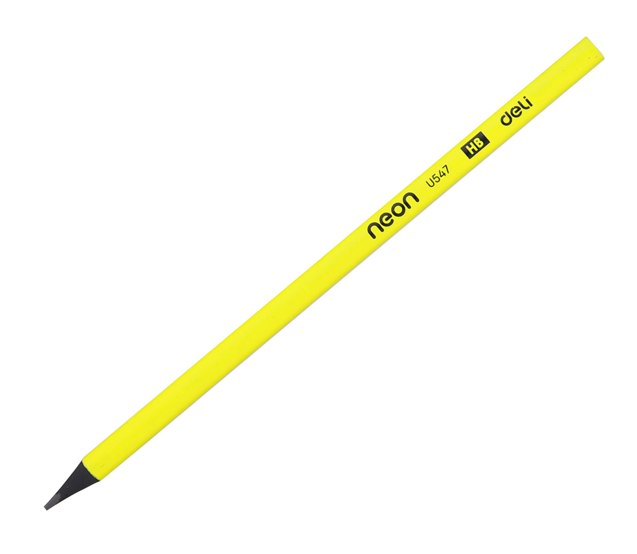 Creion grafit fara lemn hb neon deli [3]