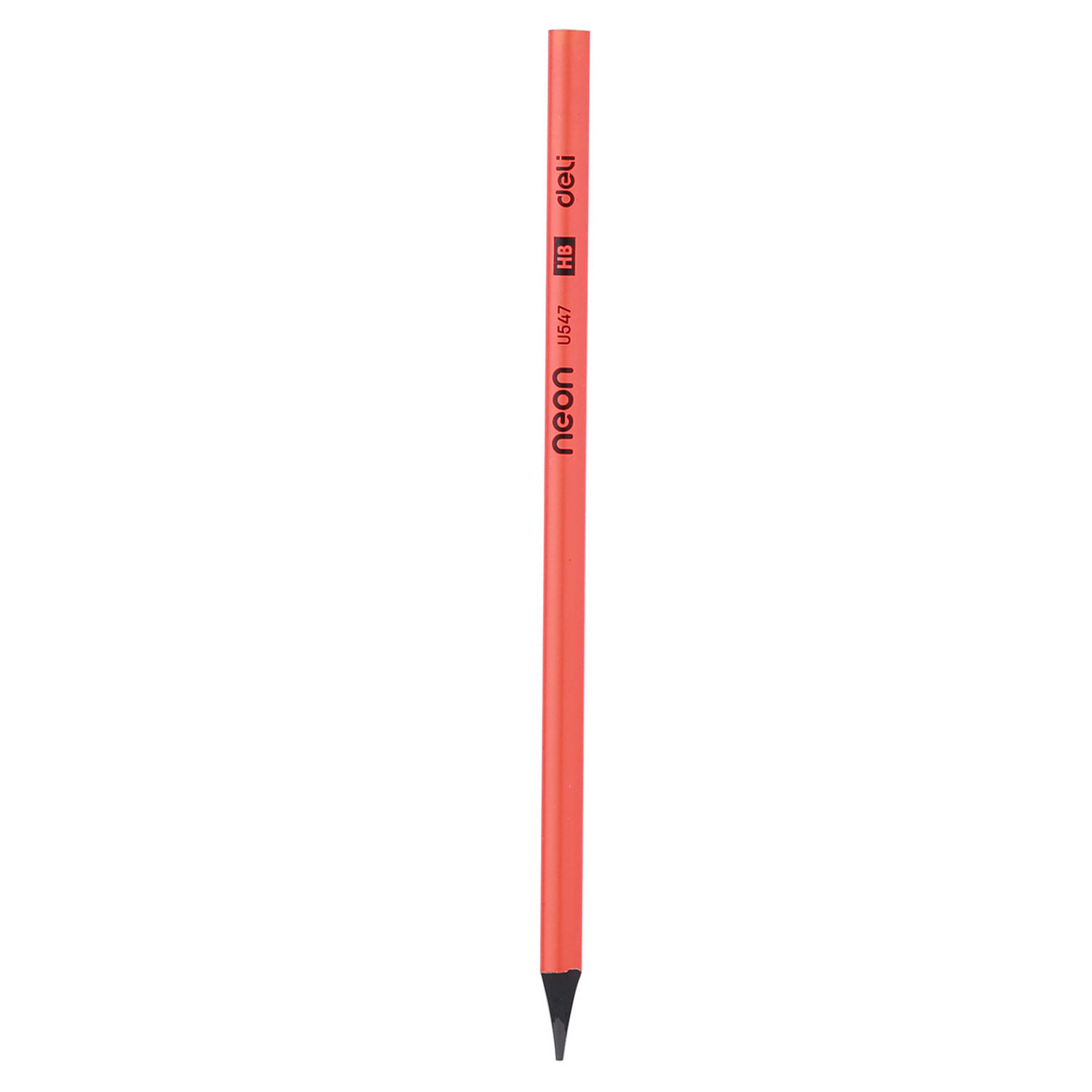 Creioane Grafit, Creioane Mecanice si Ascutitori - Creion grafit fara lemn hb neon deli