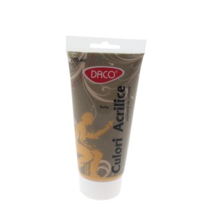 Art & Craft si Artizanat - Culori acril 200ml daco auriu cu3200au