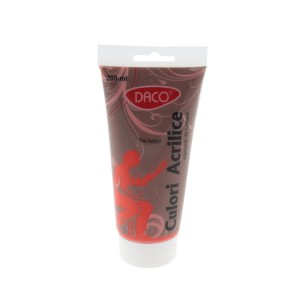 Art & Craft si Artizanat - Culori acril 200ml daco rosu vermilon cu3200rv