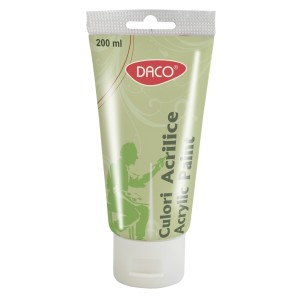 Art & Craft si Artizanat - Culori acril 200ml daco verde fluorescent cu3200vfl
