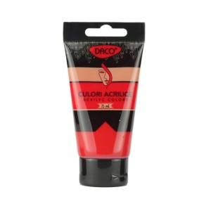 Art & Craft si Artizanat - Culori acril 75ml daco rosu permanent cu375rp