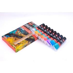Art & Craft si Artizanat - Culori acril 8c 36ml metalizate daco cu3836m