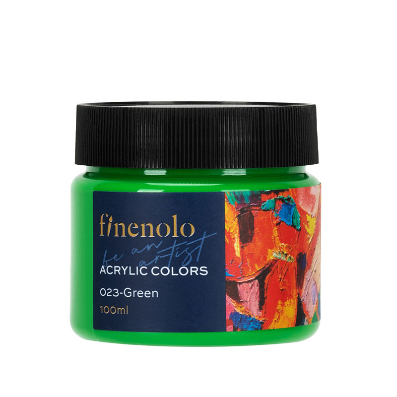 Art & Craft si Artizanat - Culori acrilice 100ml verde finenolo deli