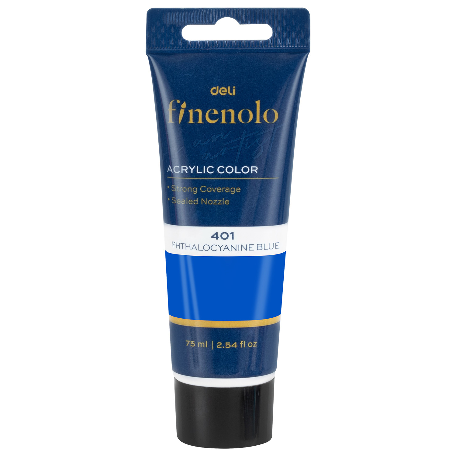 Art & Craft si Artizanat - Culori acrilice 75ml albastru cyan deli